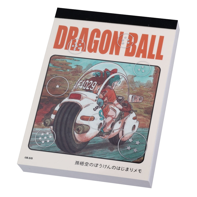 Dragon Ball - Son Goku's Adventure Beginnings Memo with Bromide