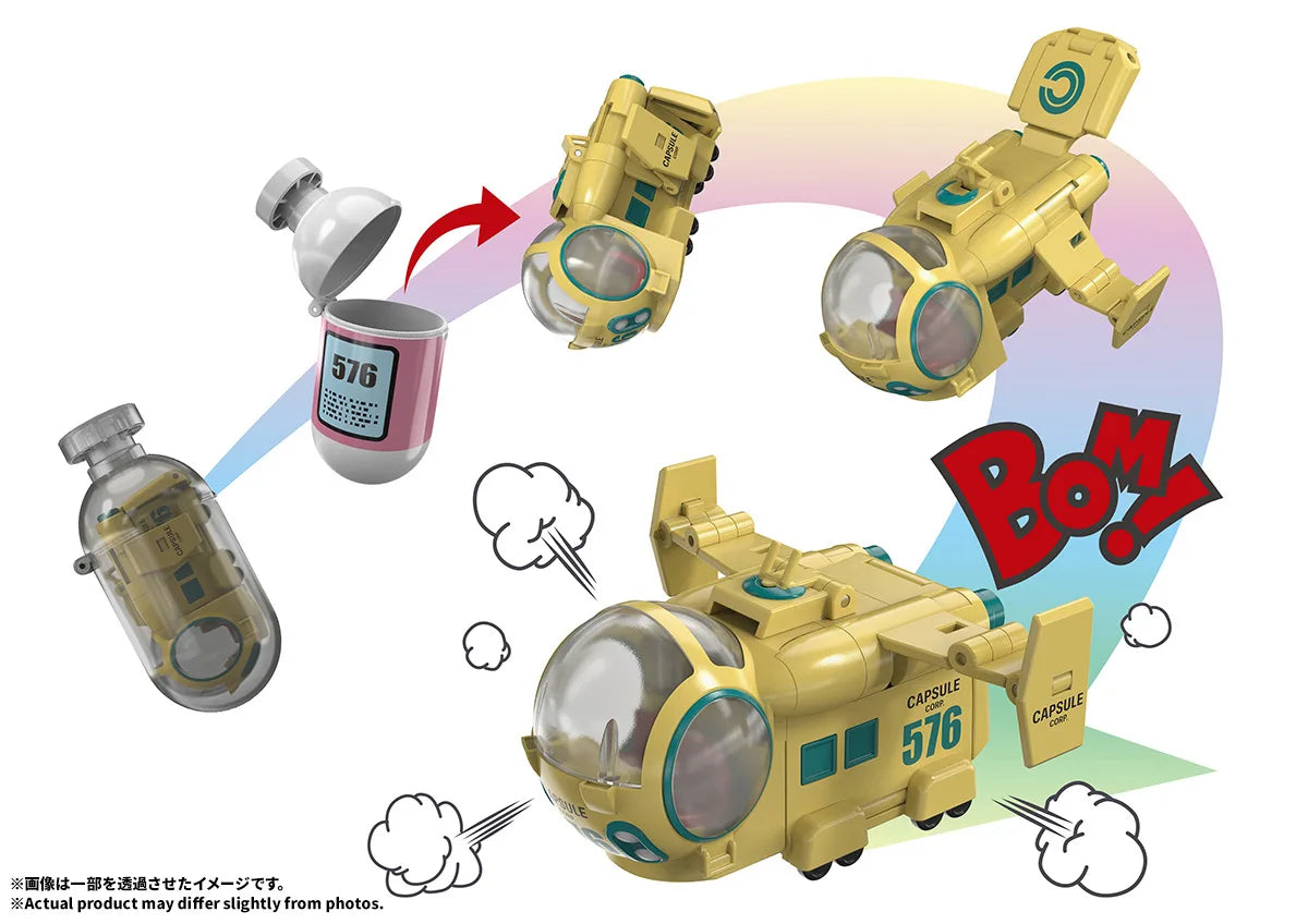 Dragon Ball Changearts Figure - Hoi Poi Capsule No.576 Bulma's Airplane [Pre-Order Jan 2027]