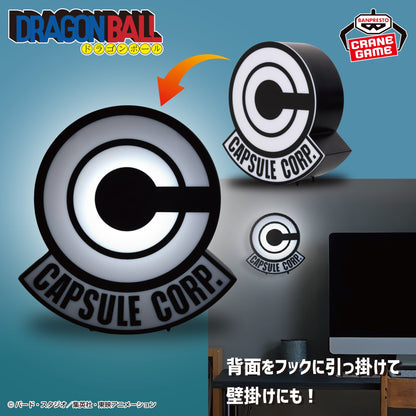 Dragon Ball Logo Room Light - Capsule Corporation [Pre-Order Dec 2025]