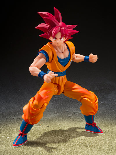 Dragon Ball Z S.H.Figuarts Figure - Super Saiyan Son Goku God Aura ver.
