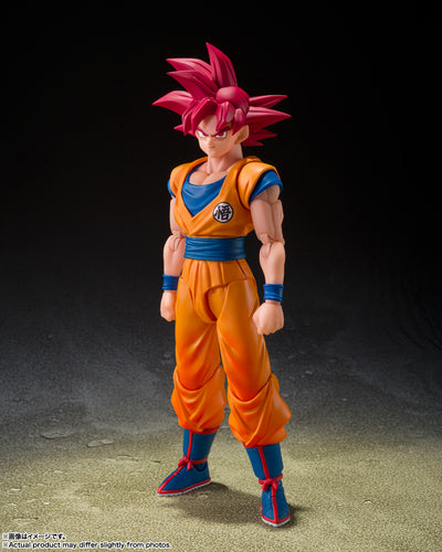 Dragon Ball Z S.H.Figuarts Figure - Super Saiyan Son Goku God Aura ver.