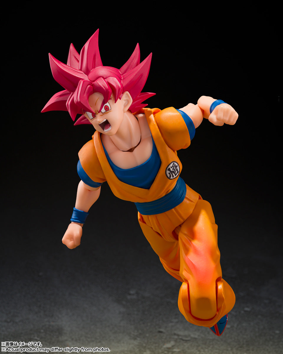 Dragon Ball Z S.H.Figuarts Figure - Super Saiyan Son Goku God Aura ver. [Pre-Order Jun 2026]