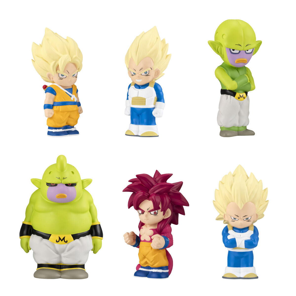 Dragon Ball Sofbits - Dragon Ball 2 Complete set of 6 Types