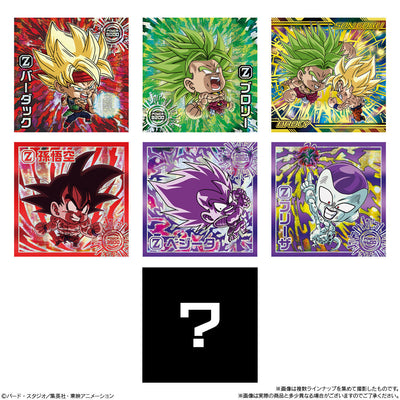 Dragon Ball Super - Warrior Seal Wafer Super Clash of Warriors Candy Toys, Snacks (Box of 20 Pcs)