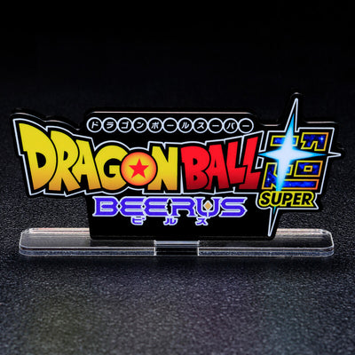 Dragon Ball Super Beerus - Acrylic Logo Display EX [Pre-Order Feb 2027]