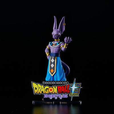 Dragon Ball Super Beerus - Acrylic Logo Display EX [Pre-Order Feb 2027]