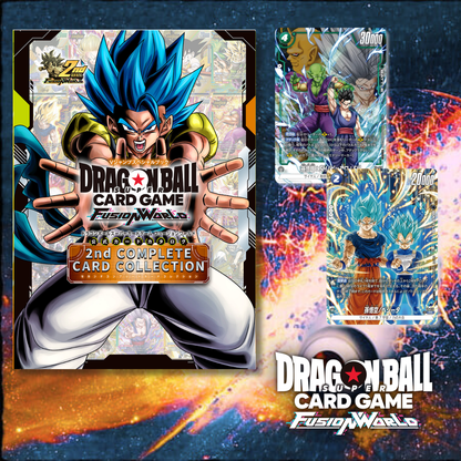 Dragon Ball Super Card Game Fusion World - 2nd Complete Card Collection Book + 2 Limited Edition Cards [Pre-Order Mar 2026]
