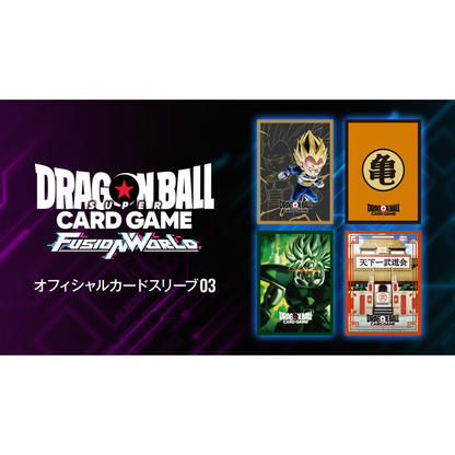 Dragon Ball Super Card Game Fusion World - Official Card Sleeve 02 Standard World Martial Arts Tournament Type Set of 64 Pcs Dragon Ball Super Card Game Fusion World - Official Card Sleeve 02 Standard World Martial Arts Tournament Type Set of 64 Pcs