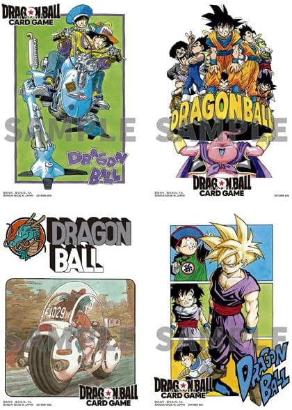 Dragon Ball Super Card Game Fusion World - Official Card Sleeve Illustrations Complete Set of 4 [Pre-Order Nov 2025]