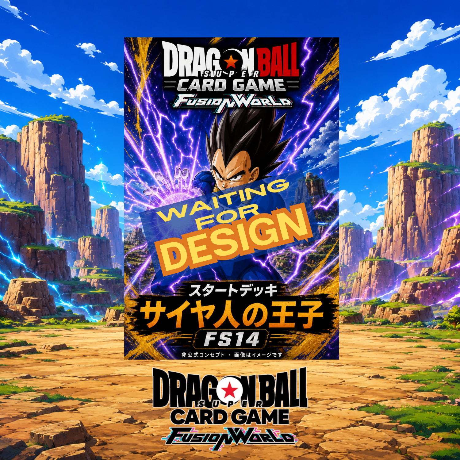 Dragon Ball Super Card Game Fusion World - Starter Deck Saiyan Prince [FS14] [Pre-Order Dec 2026]