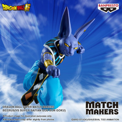 Dragon Ball Super Match Makers - Beerus (VS Super Saiyan God Son Goku)