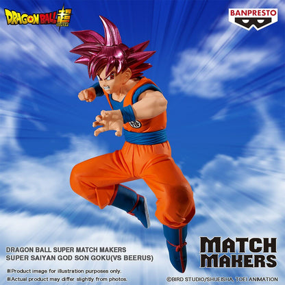Dragon Ball Super Match Makers - Super Saiyan God Son Goku (VS Beerus)