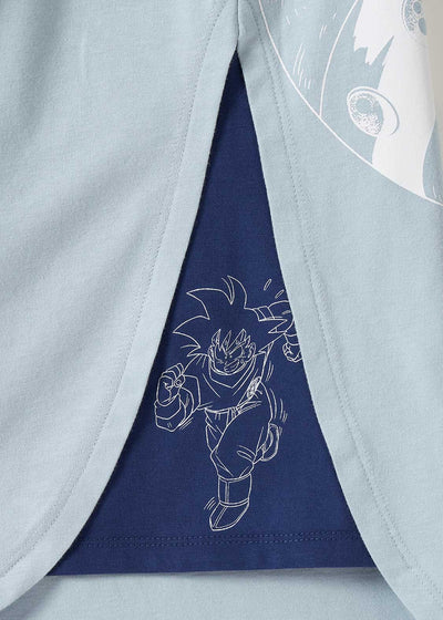 Dragon Ball Z Graniph Collection Collaboration Clothing - 20x gravity Side gusset T-shirt
