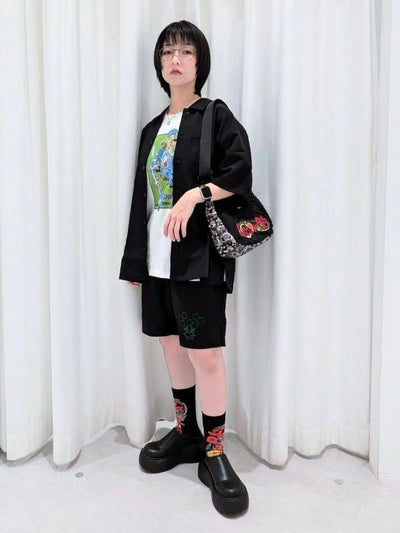 Dragon Ball Z Graniph Collection Collaboration Clothing - Big Silhouette Politoro Short Sleeve Shirt