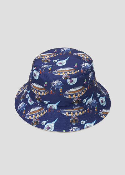 Dragon Ball Z Graniph Collection Collaboration Clothing - Capsule Corporation Reversible Bucket Hat