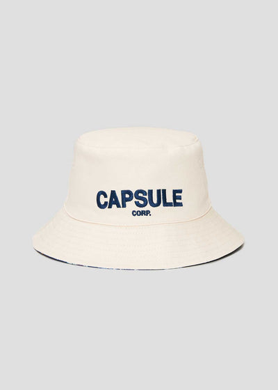 Dragon Ball Z Graniph Collection Collaboration Clothing - Capsule Corporation Reversible Bucket Hat