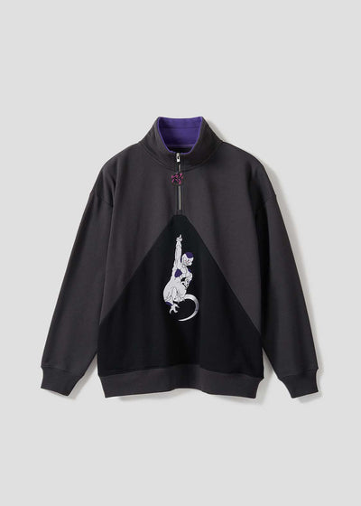 Dragon Ball Z Graniph Collection Collaboration Clothing - Death Ball Fleece Half Zip Sweatshirt