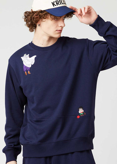 Dragon Ball Z Graniph Collection Collaboration Clothing - Fleece Big Silhouette Sweatshirt