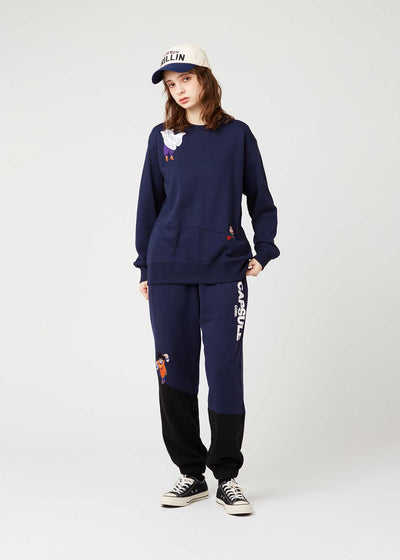 Dragon Ball Z Graniph Collection Collaboration Clothing - Fleece Big Silhouette Sweatshirt