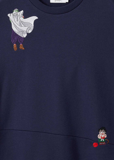 Dragon Ball Z Graniph Collection Collaboration Clothing - Fleece Big Silhouette Sweatshirt