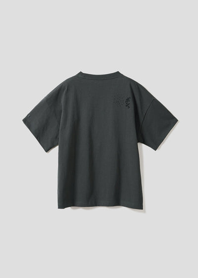 Dragon Ball Z Graniph Collection Collaboration Clothing - Here it is, fireworks Kids Big Silhouette T-shirt