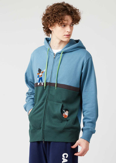 Dragon Ball Z Graniph Collection Collaboration Clothing - Hidden Dragon Ball Fleece Zip Hoodie