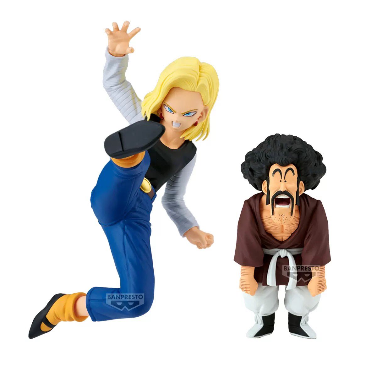Dragon Ball Z Match Makers - Android 18 VS Mr. Satan (VS Mighty Mask) Complete Set of 2 Types