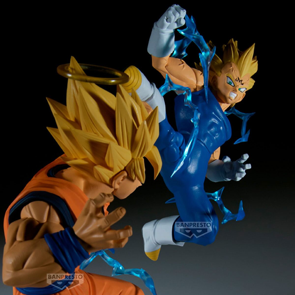 Dragon Ball Z Match Makers - Majin Vegeta (VS Super Saiyan 2 Son Goku ...
