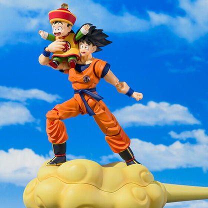 Dragon Ball Z S.H.Figuarts - Son Goku and Son Gohan with Flying Nimbus [Pre-Order Mar 2026]