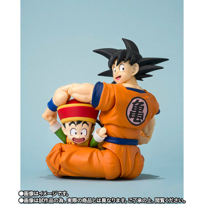Dragon Ball Z S.H.Figuarts - Son Goku and Son Gohan with Flying Nimbus