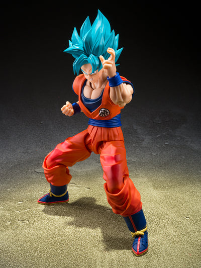 Dragon Ball Z S.H.Figuarts Figure - Super Saiyan Son Goku Blue Power Transcending Limits ver.