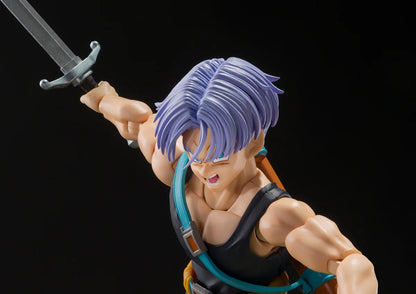 Dragon Ball Z S.H.Figuarts Figure - Trunks Z Fighter First Edition Limited Ver. with Z Fighter Gathering Display Stand B [Pre-order Mar 2027]