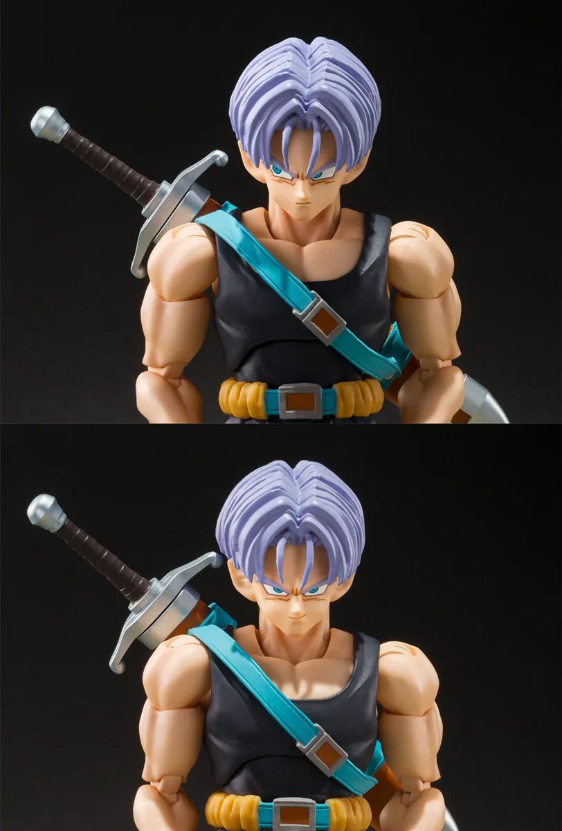 Dragon Ball Z S.H.Figuarts Figure - Trunks Z Fighter First Edition Limited Ver. with Z Fighter Gathering Display Stand B [Pre-order Mar 2027]