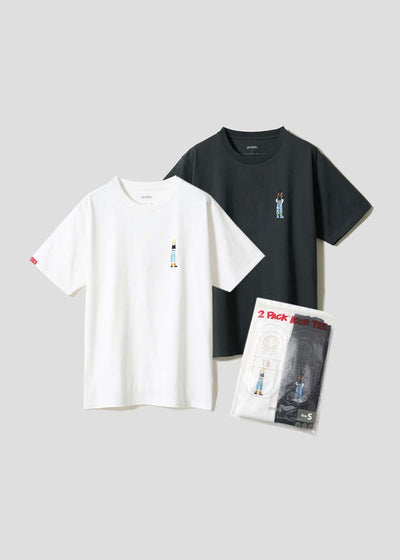 Dragon Ball Z x Graniph Fashion Collection - Android 17 & Android 18 2-Pack Icon T-Shirts [Pre-Order May 2026]