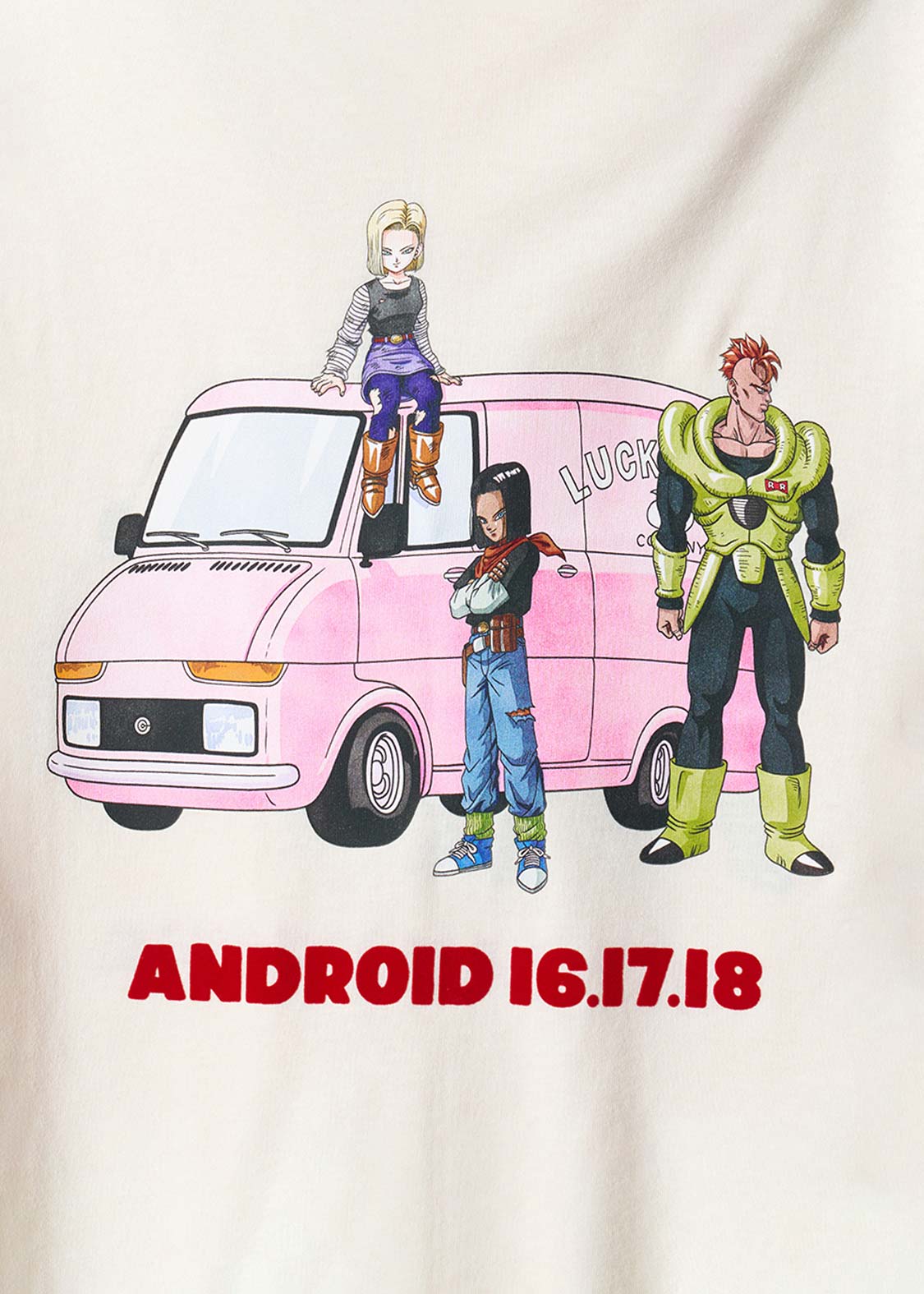 Dragon Ball Z x Graniph Fashion Collection - Android Big Silhouette Trim T-Shirt [Pre-Order May 2026]