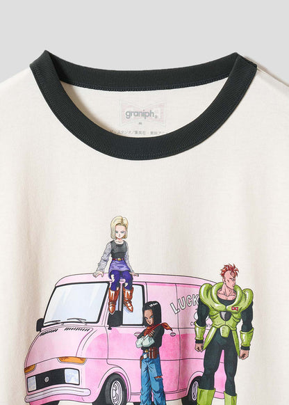 Dragon Ball Z x Graniph Fashion Collection - Android Big Silhouette Trim T-Shirt [Pre-Order May 2026]