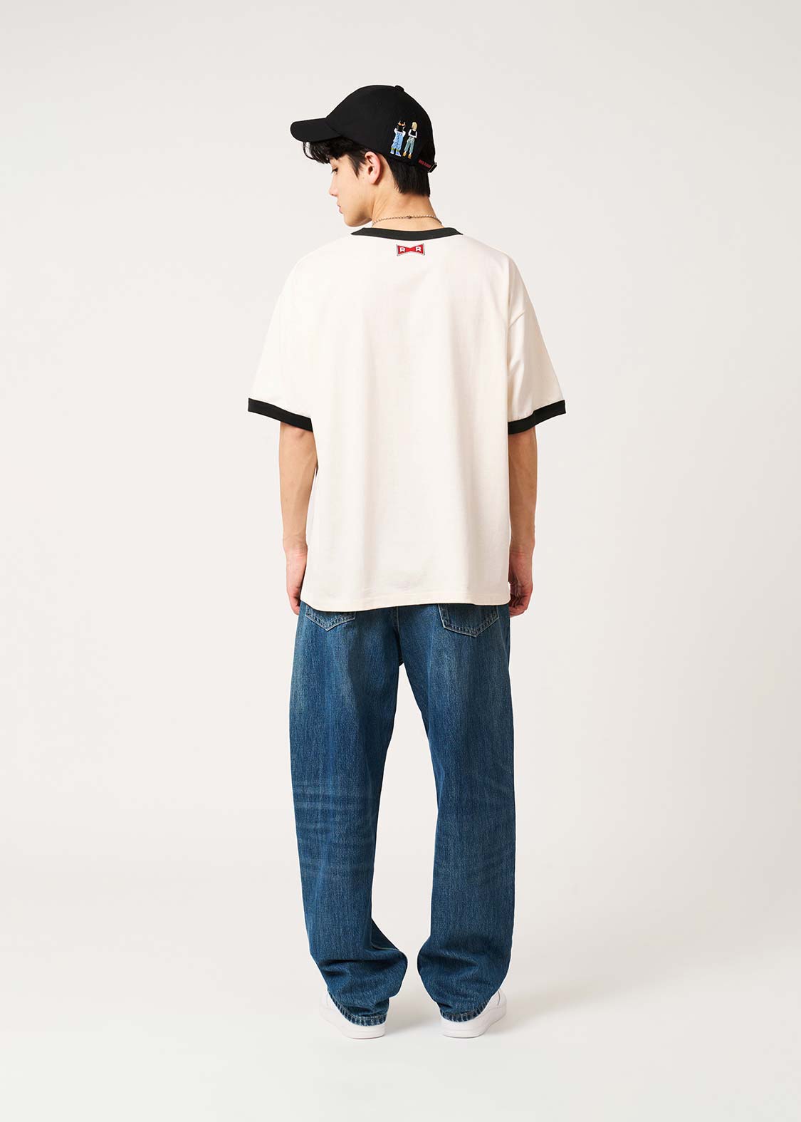 Dragon Ball Z x Graniph Fashion Collection - Android Big Silhouette Trim T-Shirt [Pre-Order May 2026]