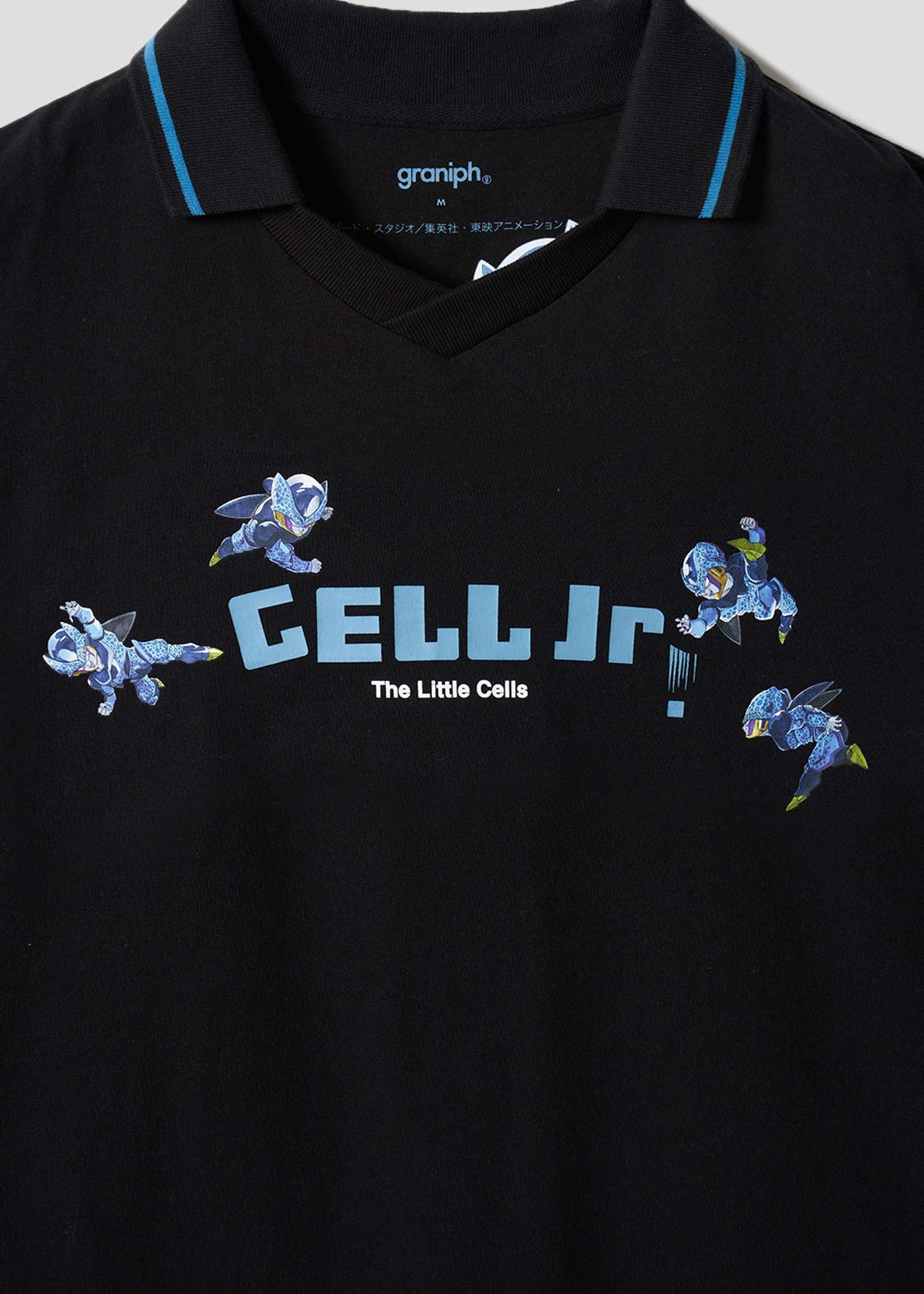 Dragon Ball Z x Graniph Fashion Collection - Cell Jr. Big Silhouette Game Polo Shirt [Pre-Order May 2026]