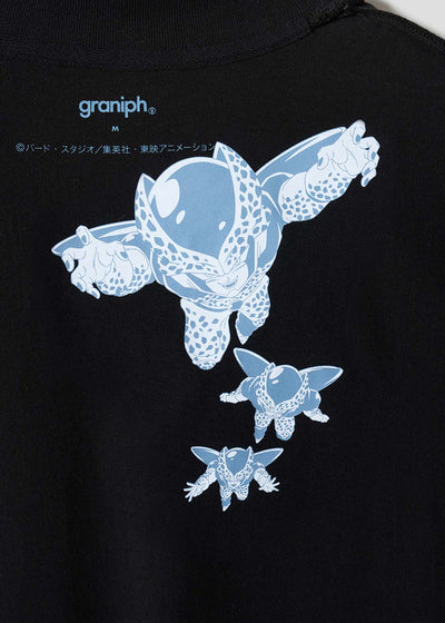 Dragon Ball Z x Graniph Fashion Collection - Cell Jr. Big Silhouette Game Polo Shirt [Pre-Order May 2026]