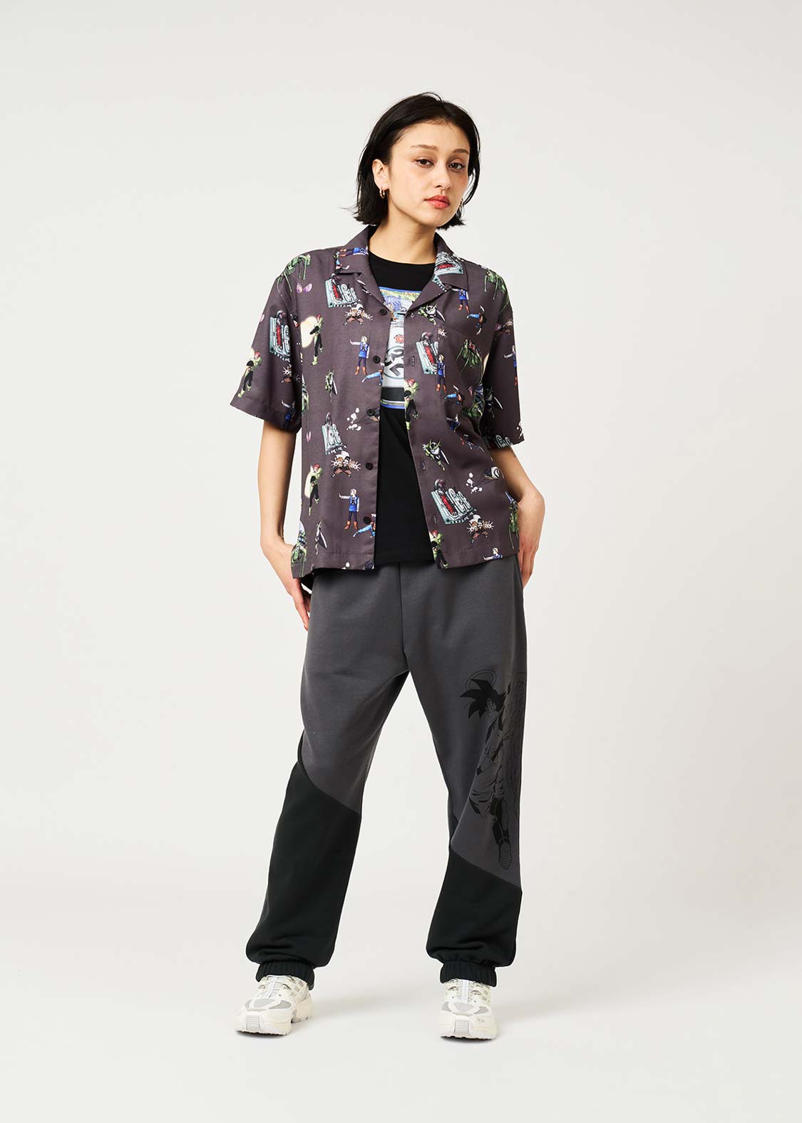 Dragon Ball Z x Graniph Fashion Collection - Dr. Gero's Revenge Oversized Short-Sleeve Shirt [Pre-Order May 2026]