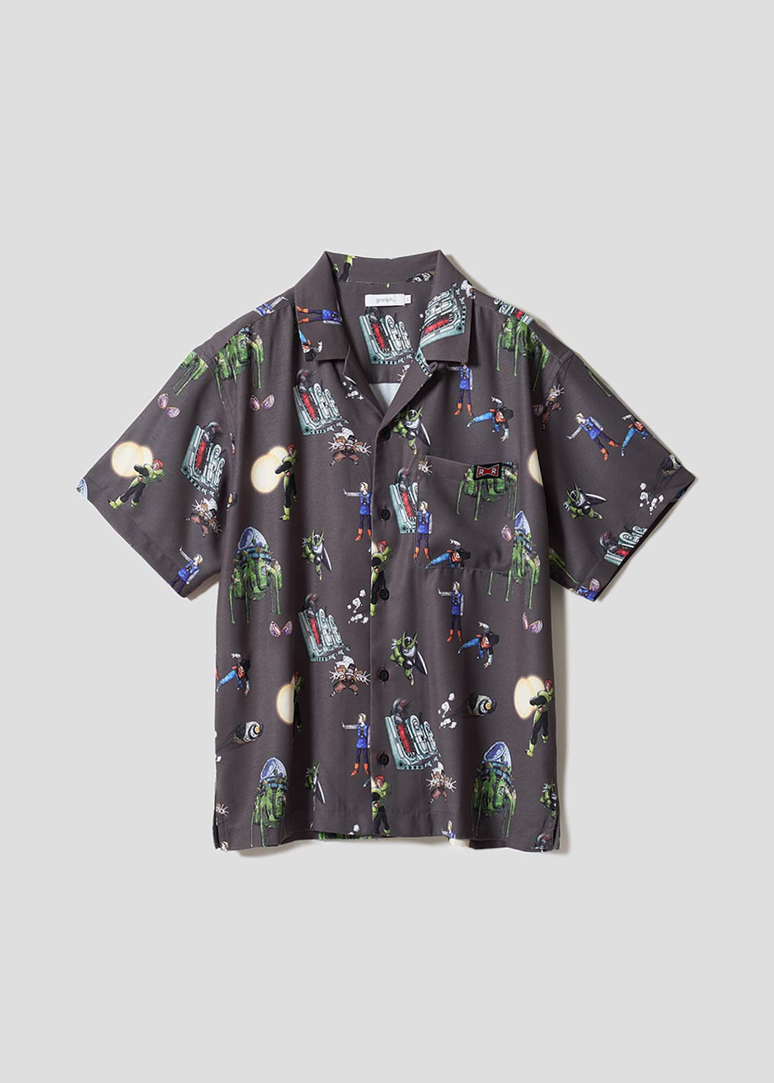Dragon Ball Z x Graniph Fashion Collection - Dr. Gero's Revenge Oversized Short-Sleeve Shirt [Pre-Order May 2026]