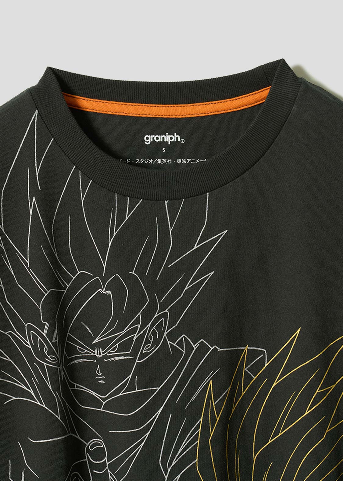 Dragon Ball Z x Graniph Fashion Collection - Father-Son Kamehameha Big Silhouette T-Shirt [Pre-Order May 2026]