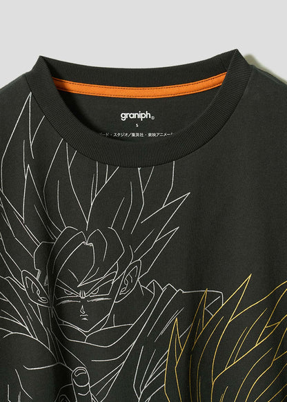 Dragon Ball Z x Graniph Fashion Collection - Father-Son Kamehameha Big Silhouette T-Shirt [Pre-Order May 2026]
