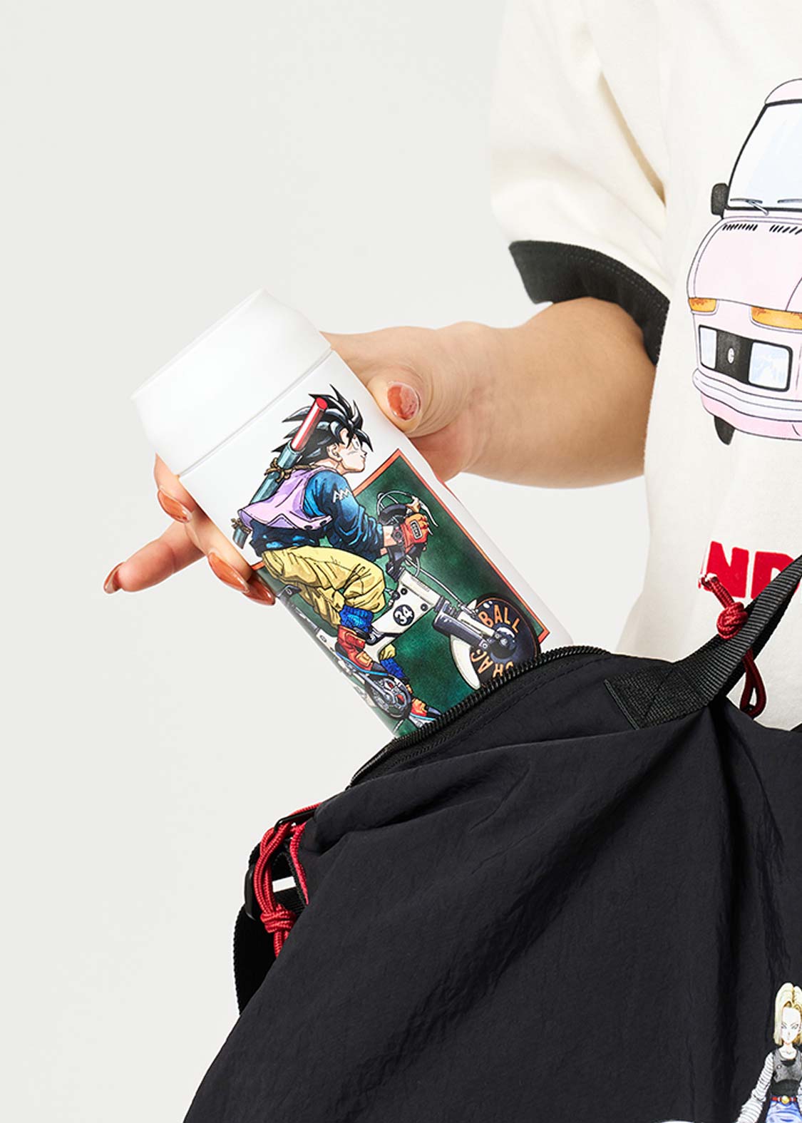 Dragon Ball Z x Graniph Fashion Collection - Goku's Cycling Stainless Steel Bottle [Pre-Order May 2026]