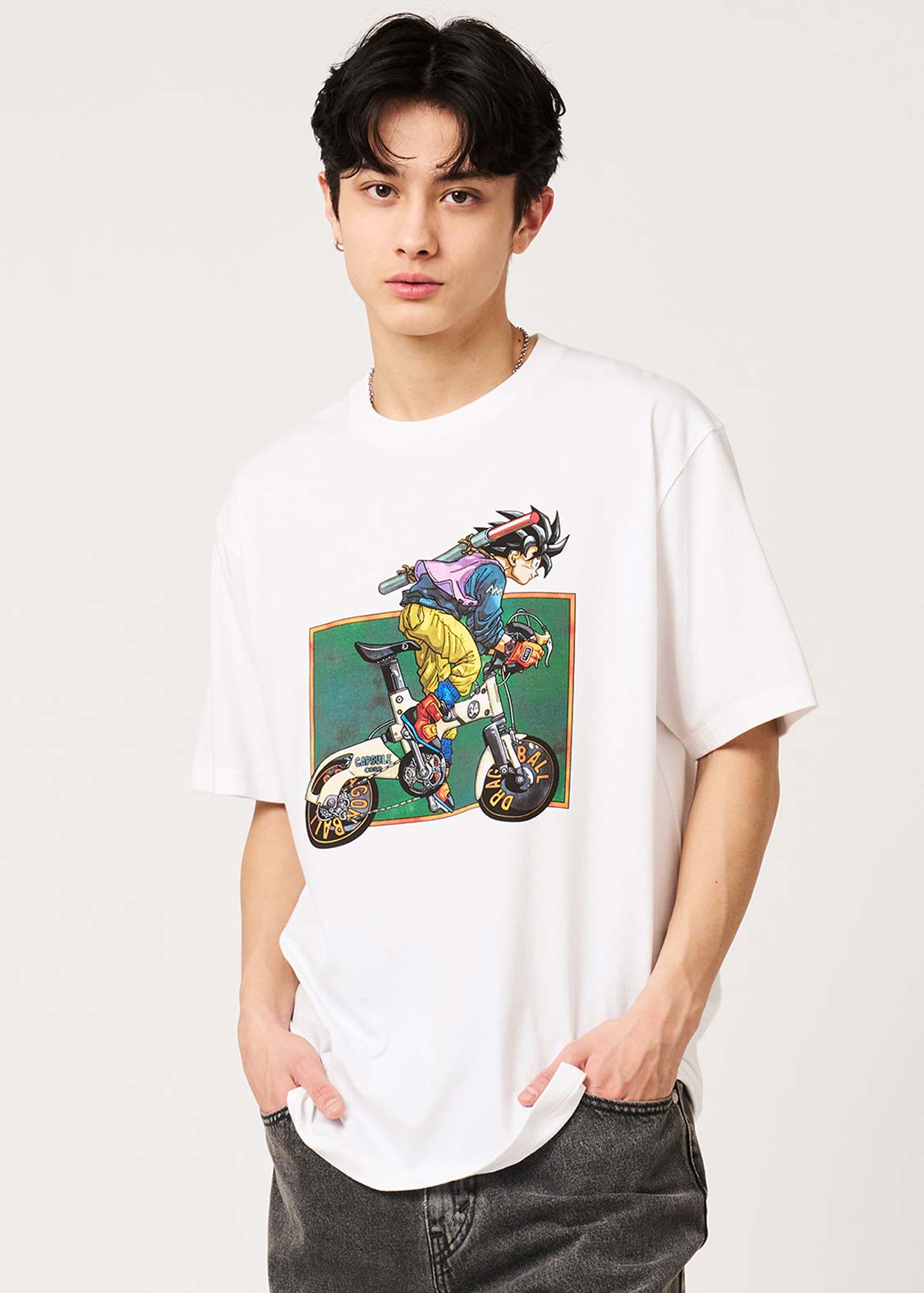 Dragon Ball Z x Graniph Fashion Collection - Goku's Cycling T-Shirt [Pre-Order May 2026]