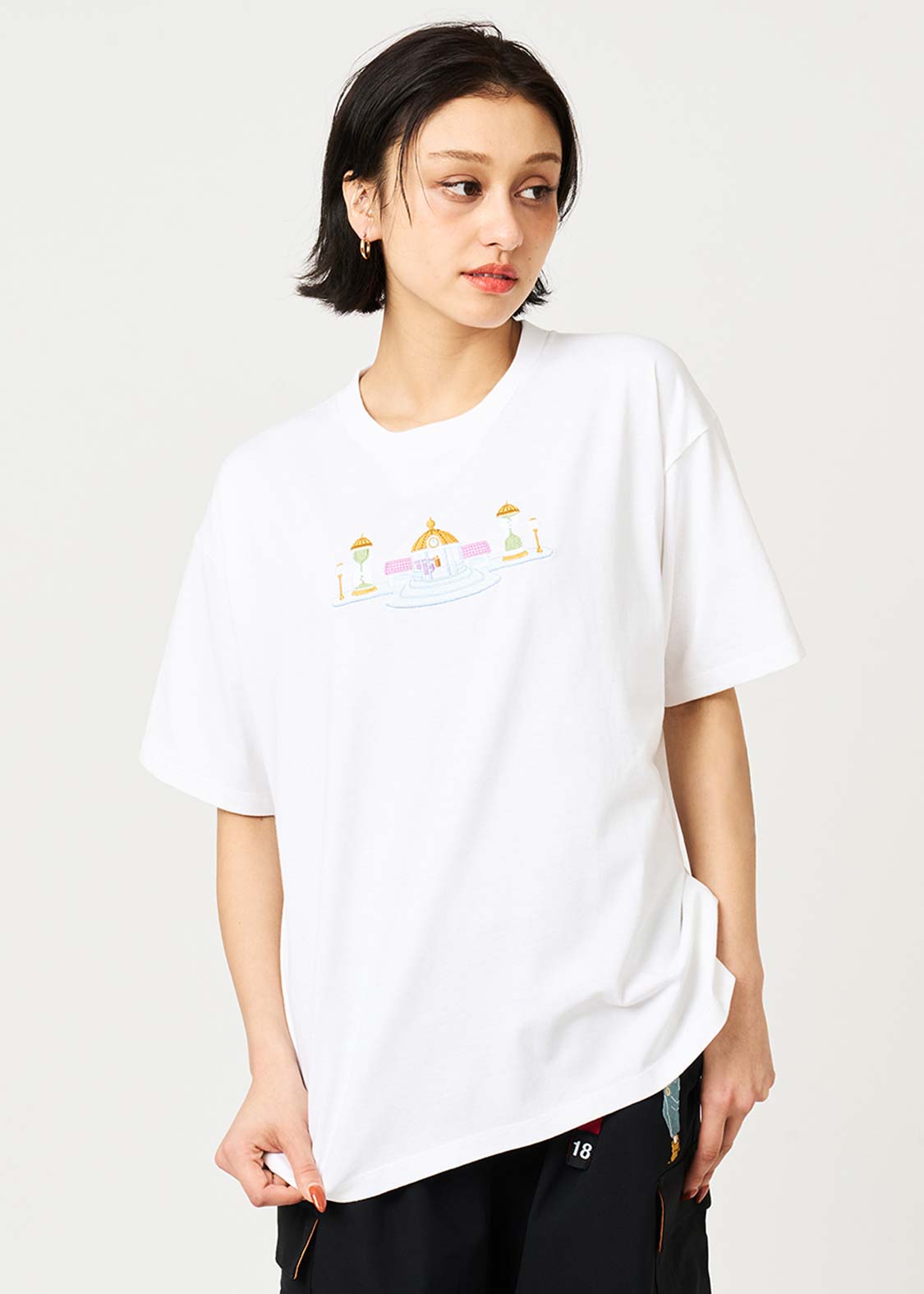 Dragon Ball Z x Graniph Fashion Collection - Room of Spirit and Time Oversized T-Shirt [Pre-Order May 2026]
