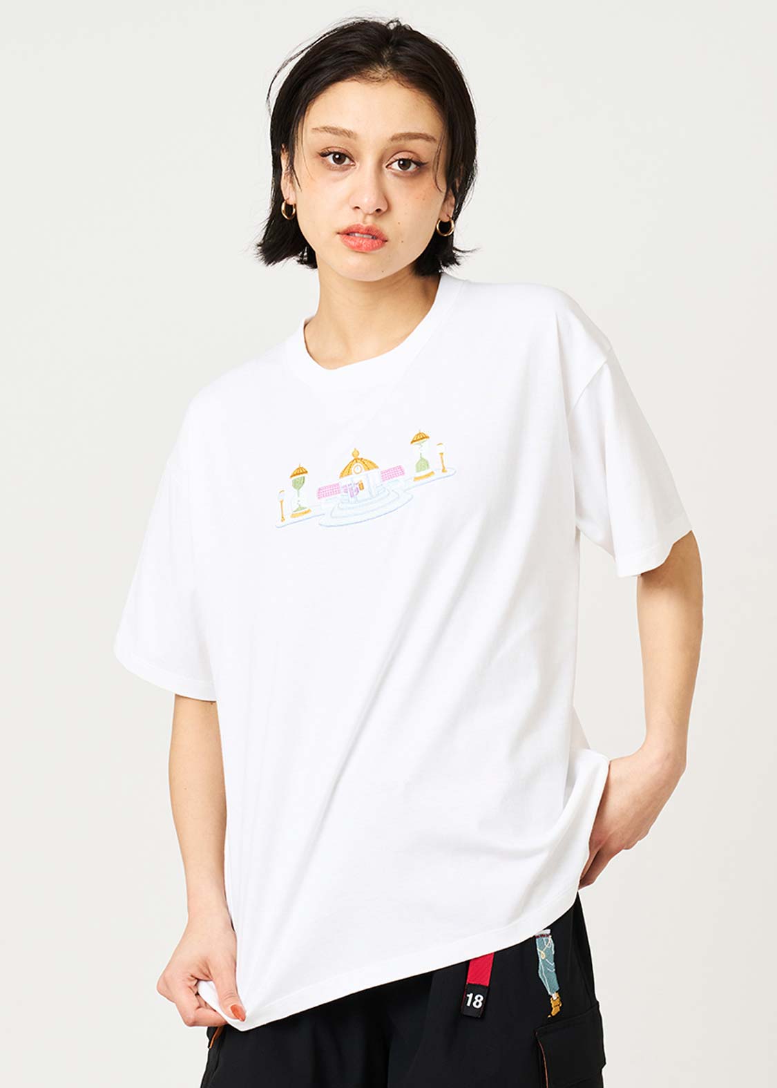 Dragon Ball Z x Graniph Fashion Collection - Room of Spirit and Time Oversized T-Shirt [Pre-Order May 2026]