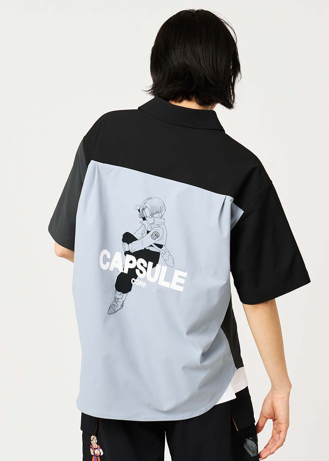 Dragon Ball Z x Graniph Fashion Collection - Trunks Oversized Short-Sleeve Shirt [Pre-Order May 2026]