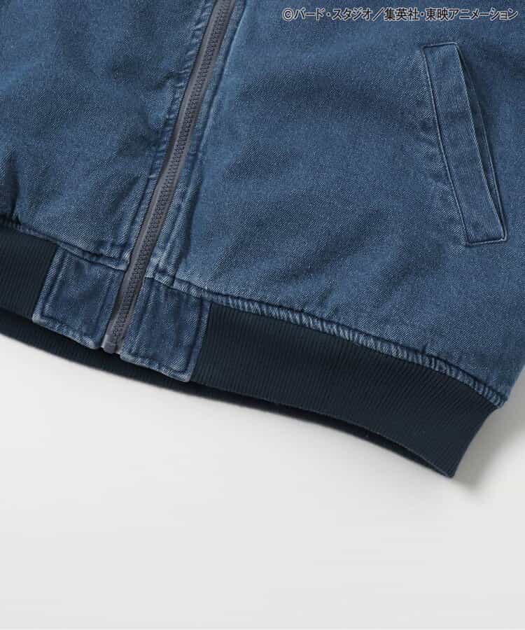 貴重ドラゴンボールデニムジャケッ100~110 breezeDRAGONBALL Dragon Ball x BREEZE Fashion Collection - Denim Boa Jacket (Adult