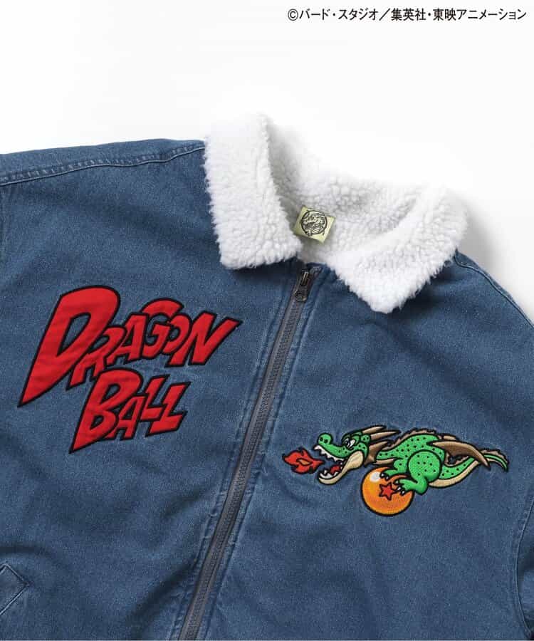Dragon Ball x BREEZE Fashion Collection - Denim Boa Jacket (Adult